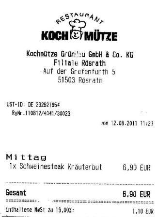 dbpi H�ffner Kochm�tze Restaurant
